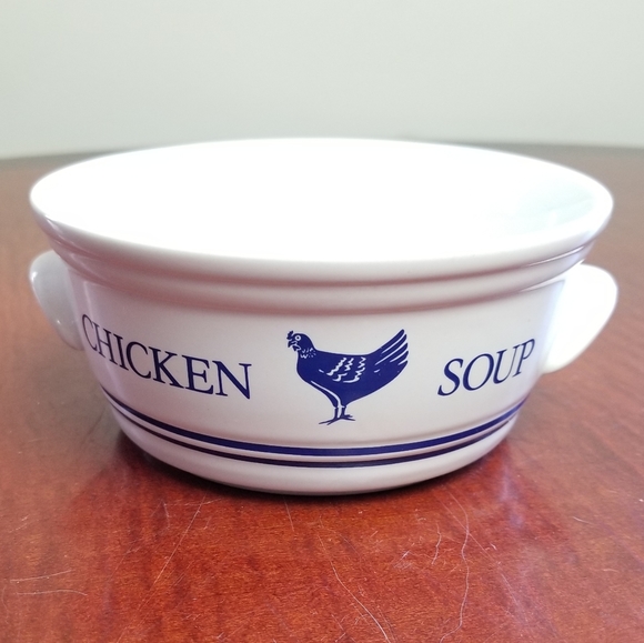 VINTAGE 1985 Chicken Soup Collectible Bowl